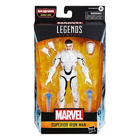 Superior Iron Man Marvel Legends BAF Zabu figura 15 cm