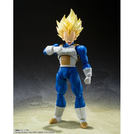 Vegeta Super Saiyan Dragon Ball Z S.H. Figuarts figura 11 cm