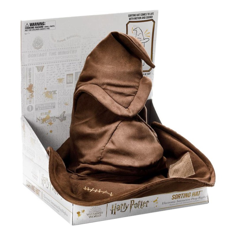 Sorting Hat (Sombrero selecionador) Harry Potter Sombrero de la Suerte interactivo 41 cm *Edición Inglés*