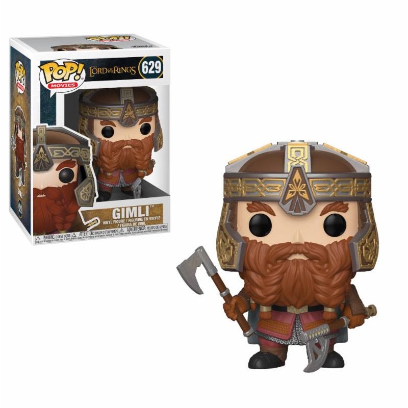 Funko POP! 629 Gimli (El Señor de lo Anillos)