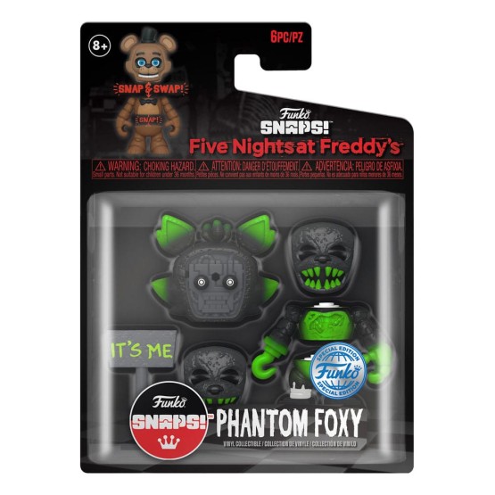 Five Nights at Freddy's Figura Snap Phantom Foxy 9 cm