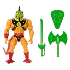 Reptilax MOTU Origins Snake Men Mattel figura 14 cm