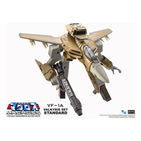 VF-1A Valkyrie Transformable Collection figura escala 1/100  13 cm