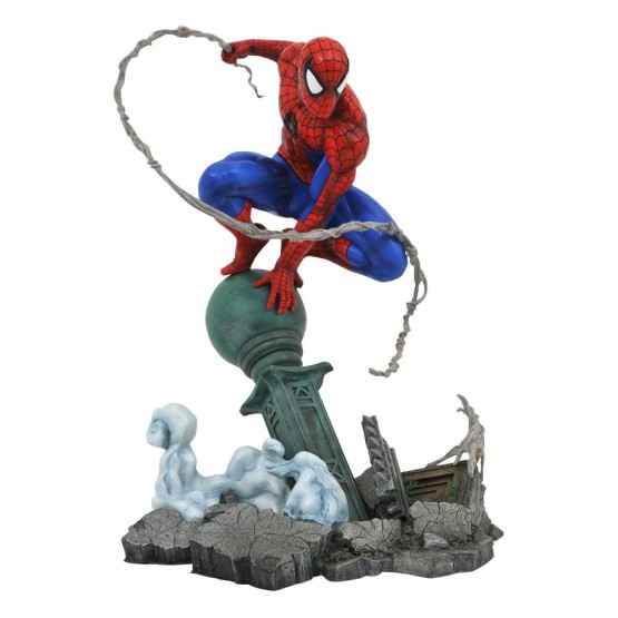 Spider-Man Lamppost Marvel Comic Gallery figura 25 cm