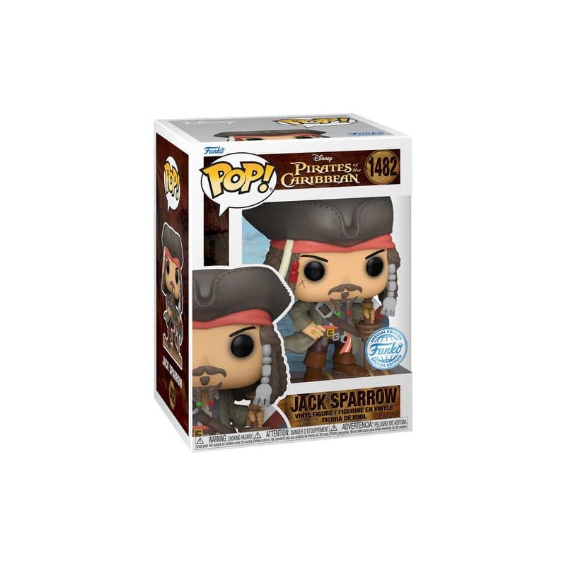 Funko POP! 1482 Jack Sparrow (Piratas del Caribe)