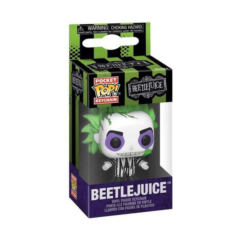 Beetlejuice Pocket Pop Keychain! llavero 4 cm