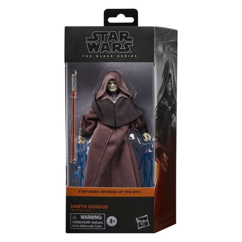 Darth Sidious The Black Series SW: Revenge of the Sith figura 15 cm