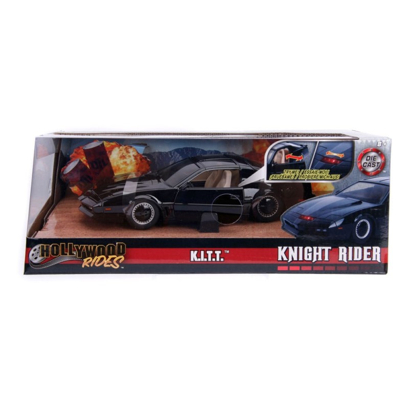 Knight Rider Vehículo 1/24 1982 Ponitac Trans AM Try Me Kitt