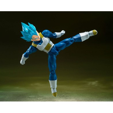 Vegeta S.S God S.S Unwavering Saiyan Pride Dragon Ball Super S.H. Figuarts figura 11 cm