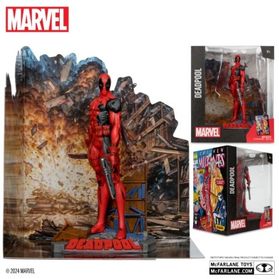 Figura Deadpool & Cómic escala 1/10 McFarlane (Based on The New Mutants 98)