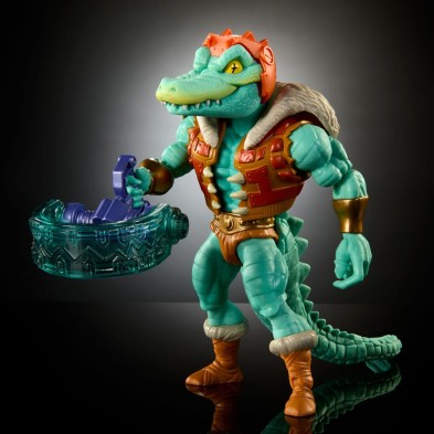 Figura Leatherhead 14 cm Turtles of Grayskull MOTU x TMNT