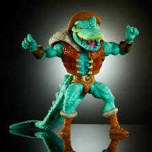 Figura Leatherhead 14 cm Turtles of Grayskull MOTU x TMNT