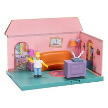 Playset sala de estar los Simpsons