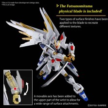 Figura Mighty Strike Freedom Gundam ZGMFA-262PD 13 cm Model Kit