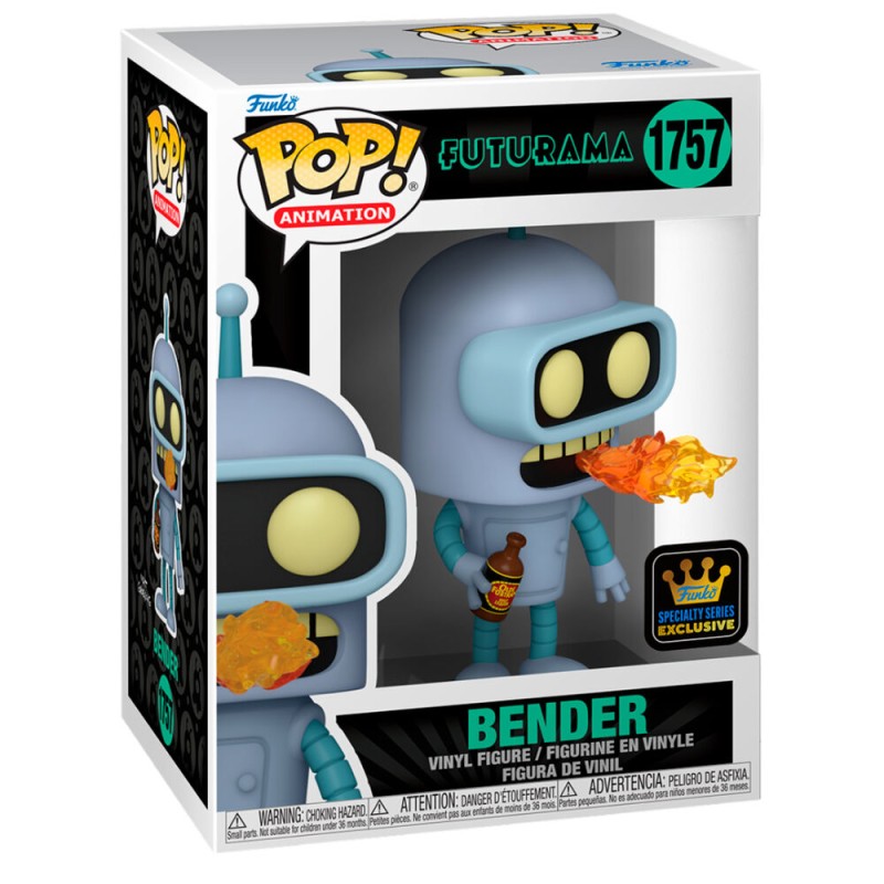 Funko POP! 1757 Bender Specialty Series Exclusive (Futurama)