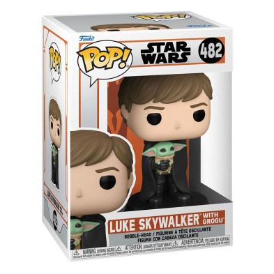 Funko POP! 482 Luke Skywalker with Grogu