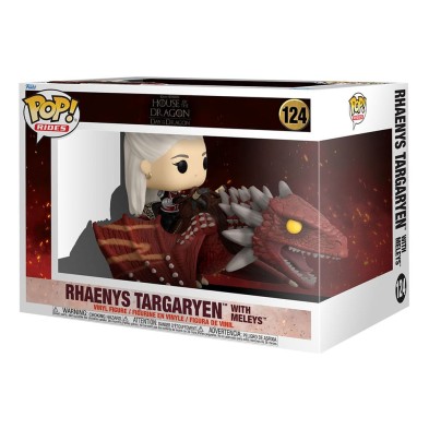 Funko POP! 124 Raenys Targaryen with Meleys (House of the Dragon)