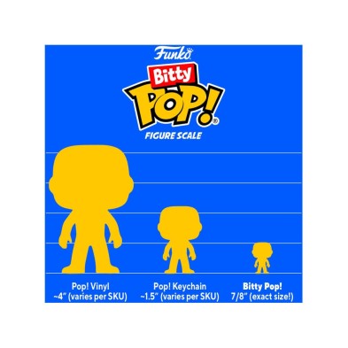 Funko Bitty Pop! Star Wars: El Imperio Contraataca Leia, Snowtropper y Boba Fett Pack de 4 Figuras