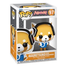 Funko POP! 97 Aggretsuko with headphones (Aggretsuko)