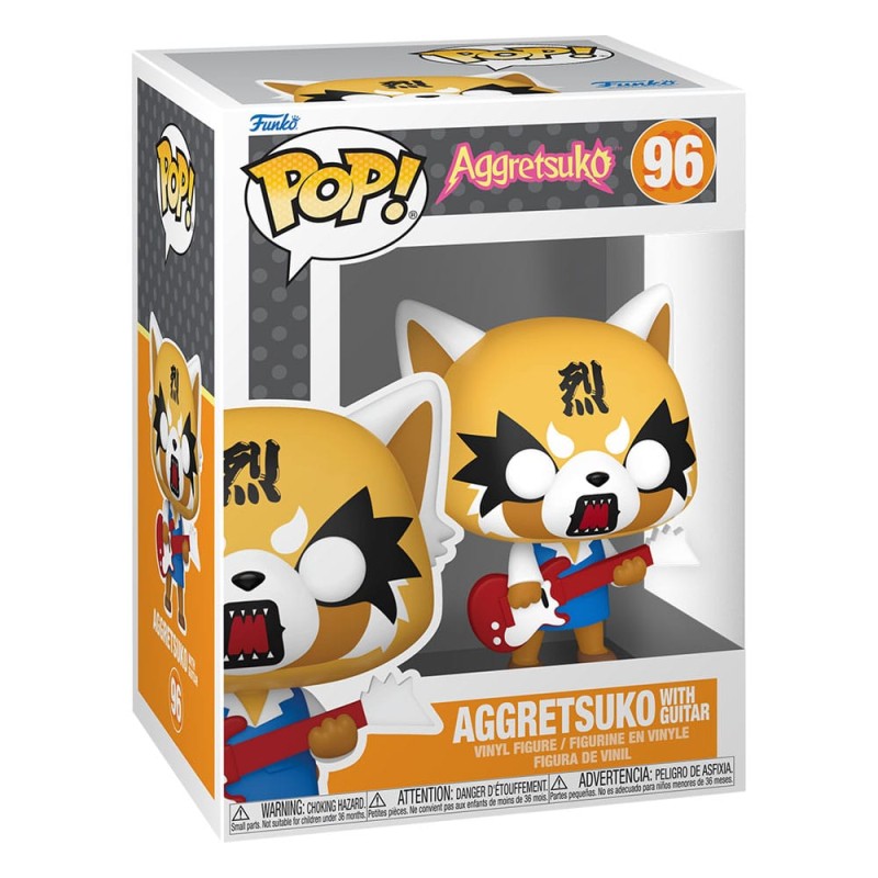 Funko POP! 96 Aggretsuko with guitar (Aggretsuko)