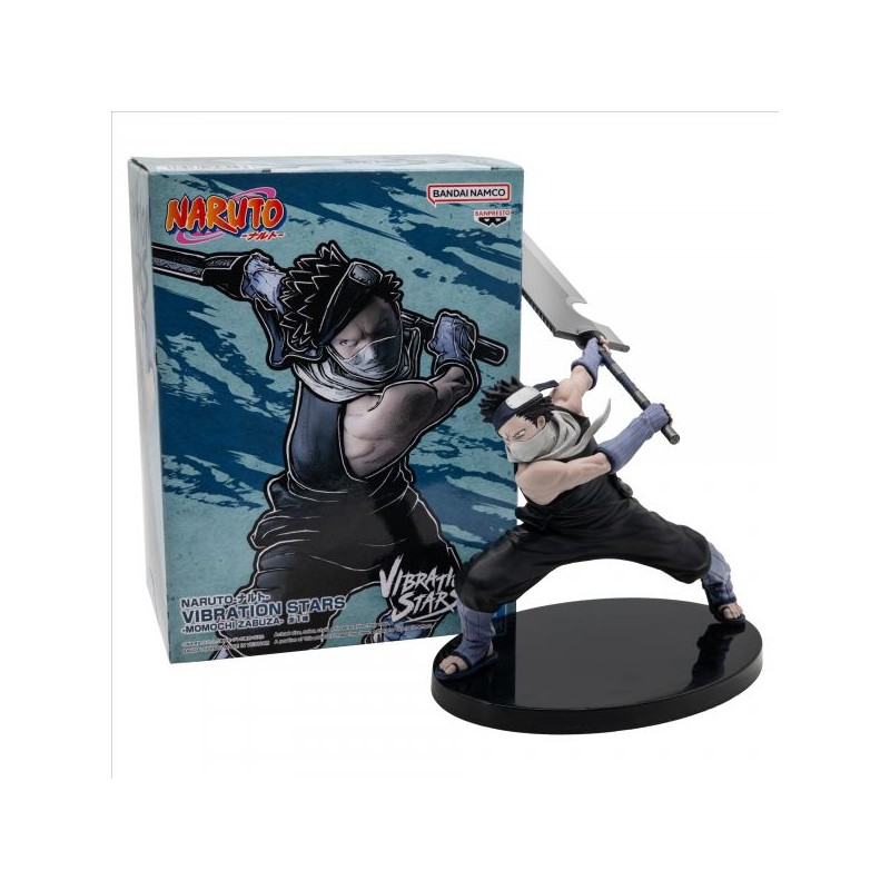 figura Zabuza Momochi 13 cm Naruto vibration Stars Banpresto