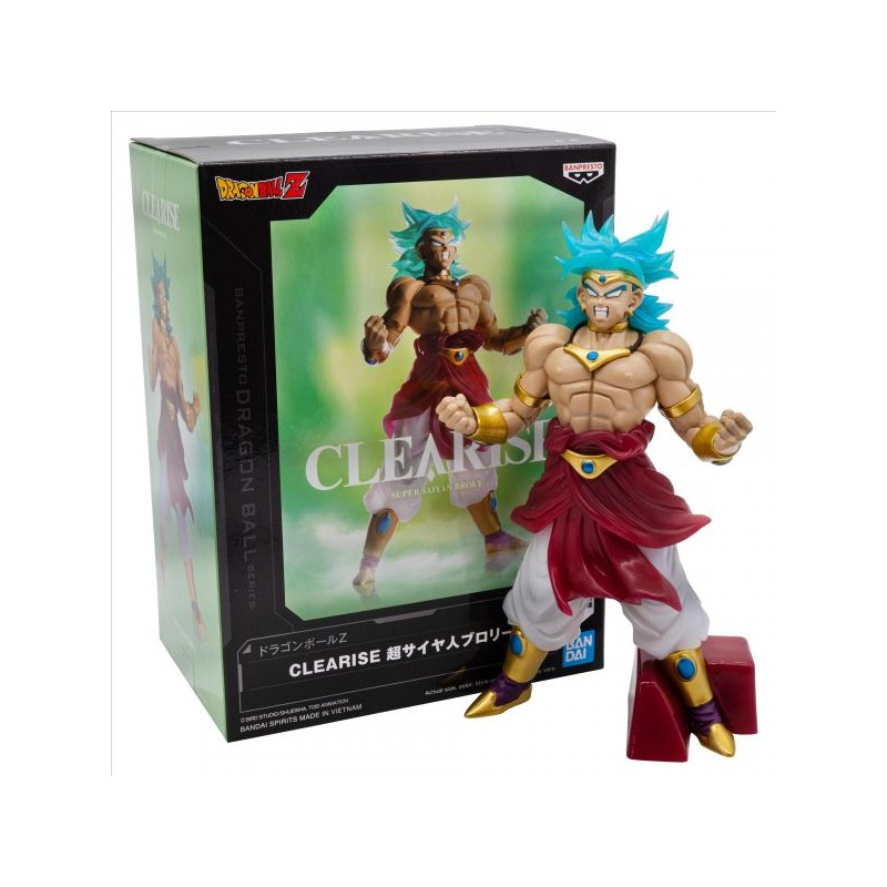 Super Saiyan Broly 17 cm Dragon Ball Z Clearise Banpresto