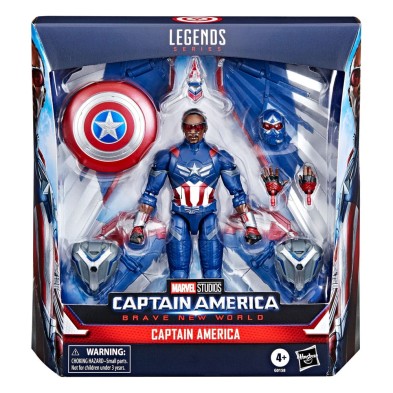 Figura Captain America Marvel Legends 15 cm Brave New World Hasbro