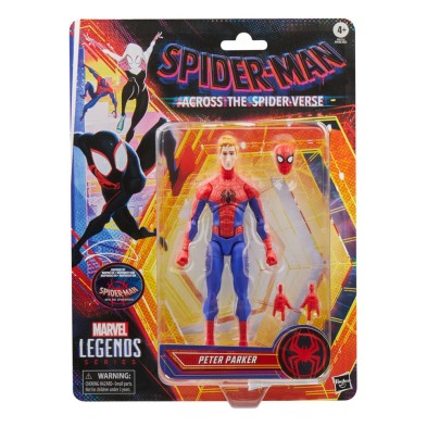 Figura Peter Parker Marvel Legends 15 cm Spider-Man across the Spider-Verse Hasbro