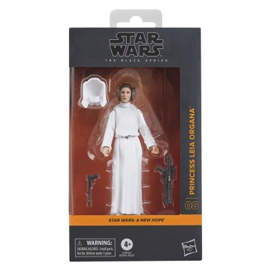 Princess Leia Organa The Black Series 08 SW: A New Hope figura 15 cm