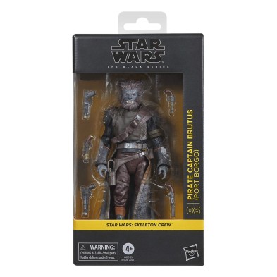 Pirate Captain Brutus (Port Borgo) The Black Series 06 SW: Skeleton Crew figura 15 cm