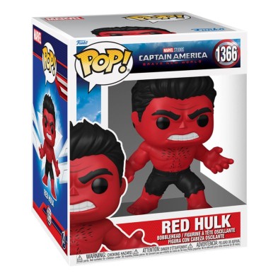 Funko POP! 1366 Red Hulk 15 cm(Captqain america: Brave new World)