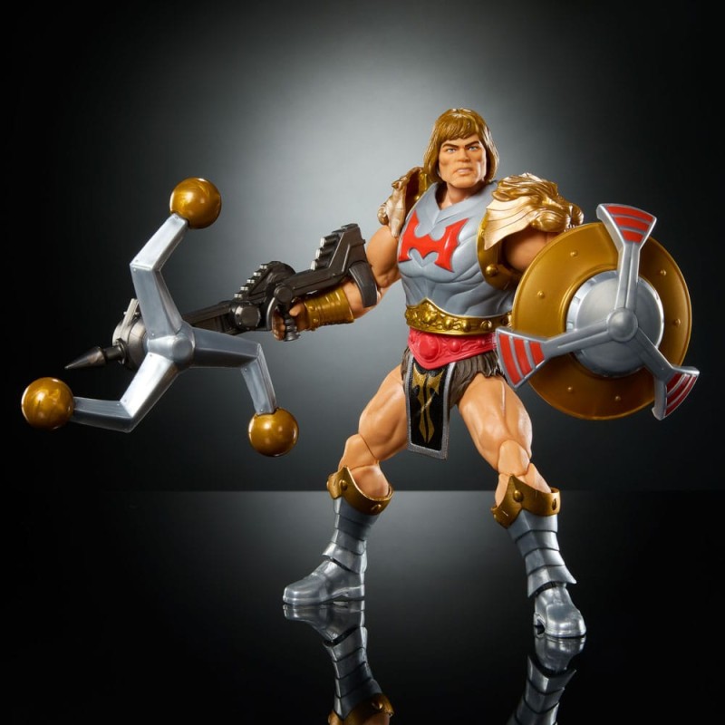 Figura Fliying Fist He-Man 14 cm MOTU New Eternia Mattel