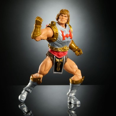 Figura Fliying Fist He-Man 14 cm MOTU New Eternia Mattel