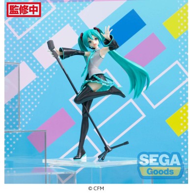 Hatsune Miku Series Estatua Luminasta PVC Project DIVA MEGA39's 15th DIVA Ver. 18 cm