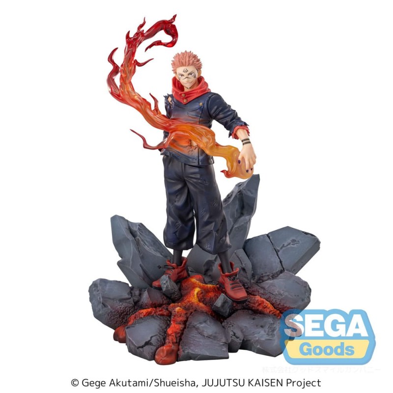 Jujutsu Kaisen Estatua Luminasta PVC Sukuna Fuga 23 cm